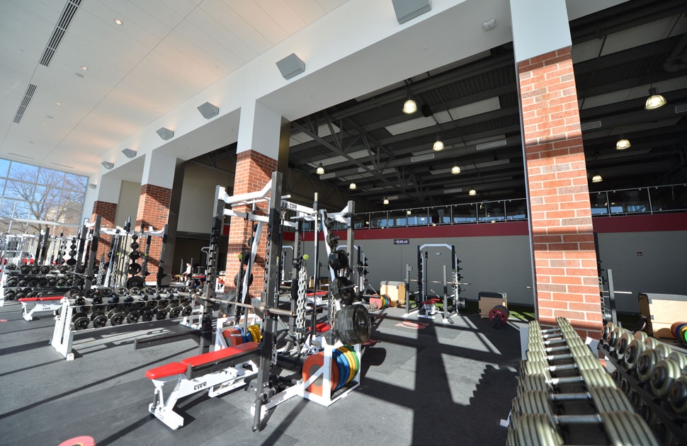 lower level weight room