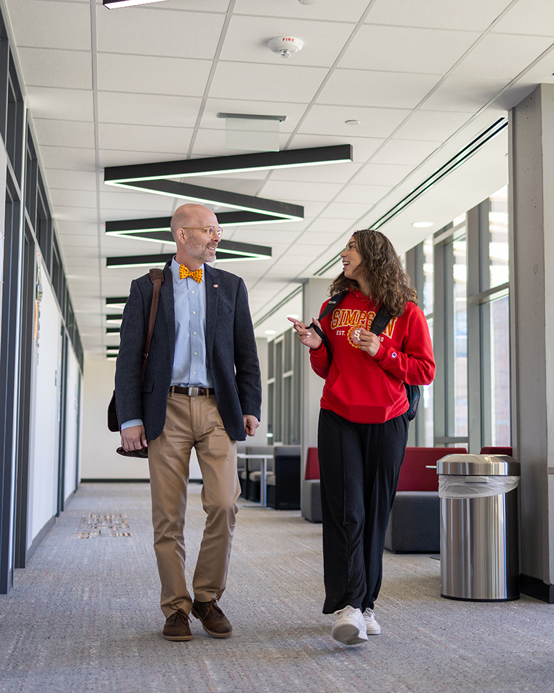 Chad Timm Josie Ayala chatting