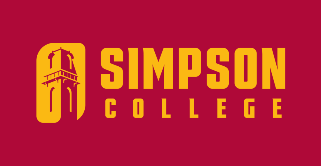 Simpson College Formal Wordmark - Stacked