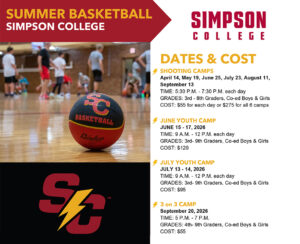 Simpson College Basketball Summer Camps
