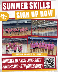 Sunday Skills with Simpson Women’s Basketball