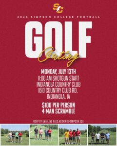 Simpson Football Alumni Golf Outing