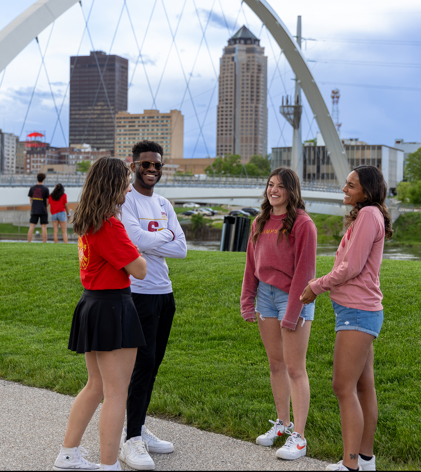 Students in Des Moines