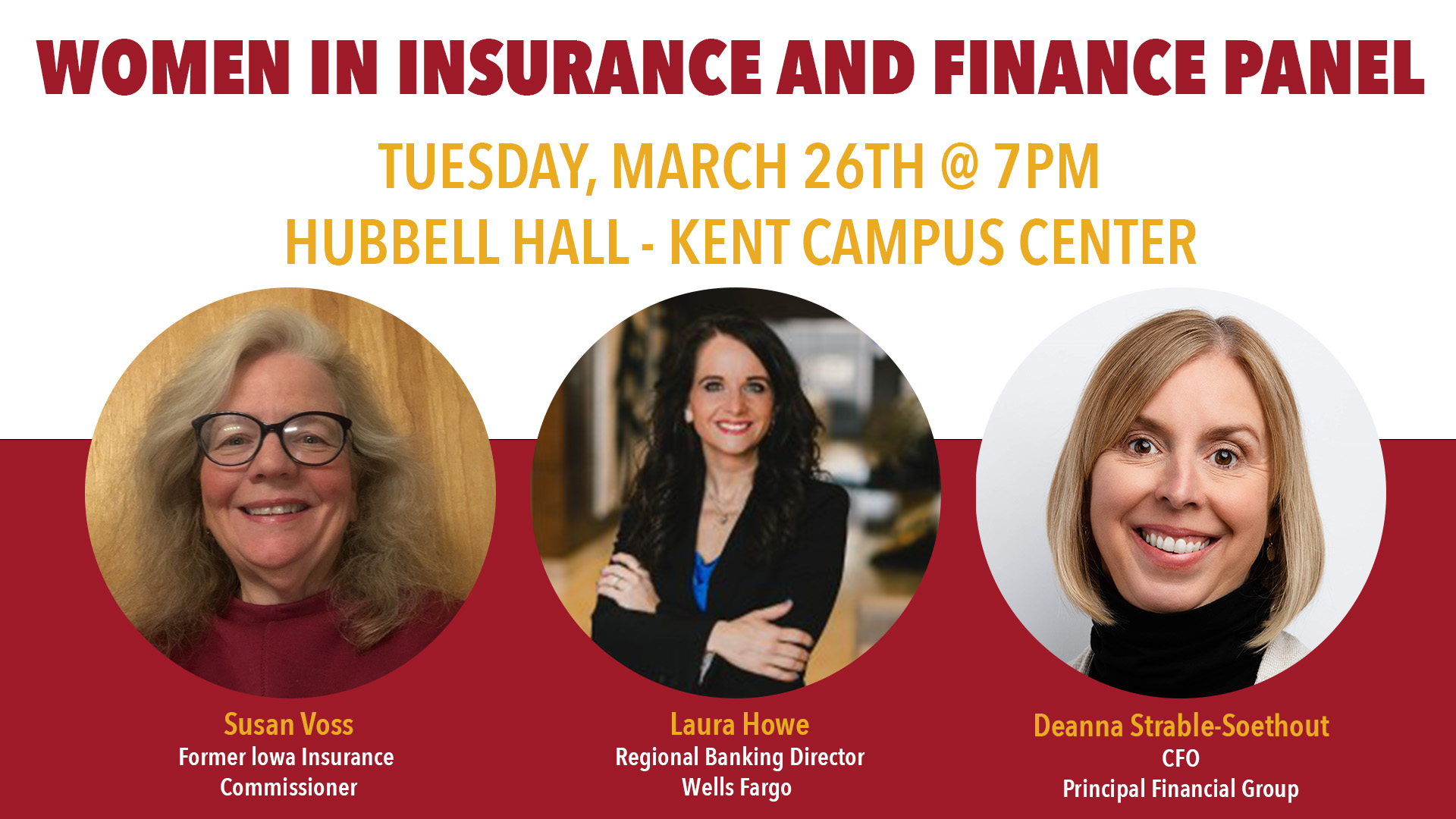 Simpson College to Host Women in Insurance and Finance Panel