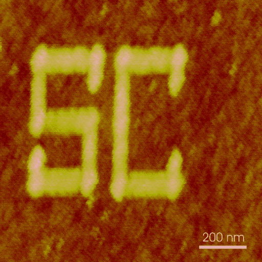 Nano-scale picture of SC initials